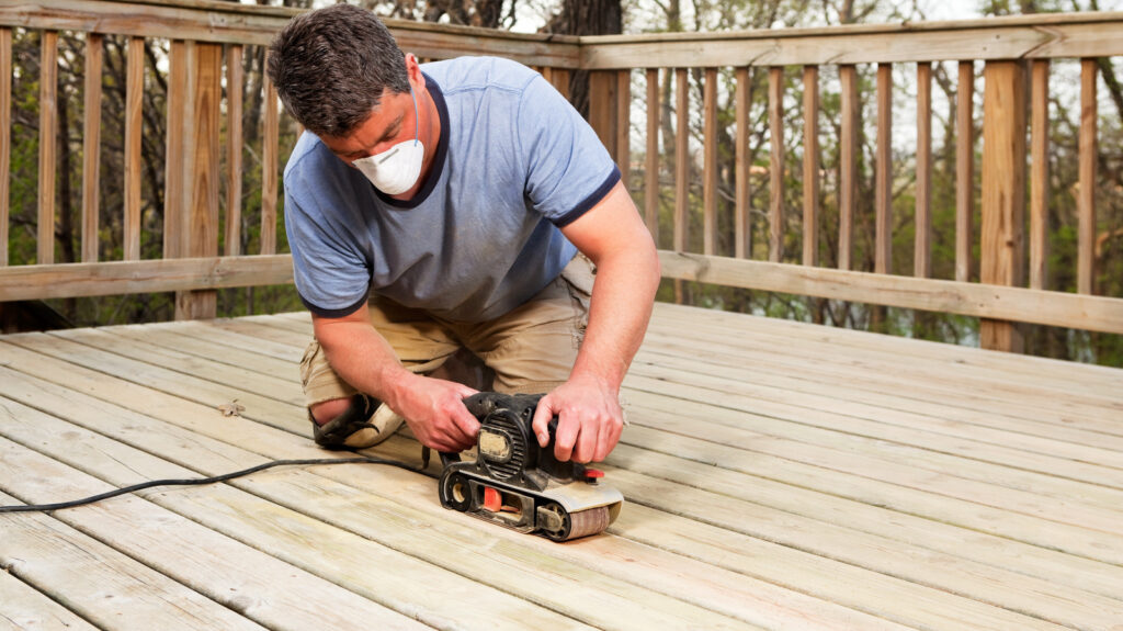 Deck Sanding Service Long Island House Painters Long Island