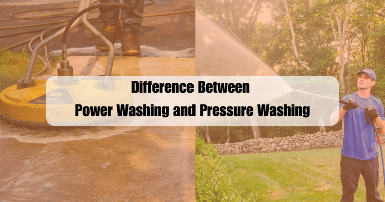 What’s the Difference Between Power Washing and Pressure Washing?