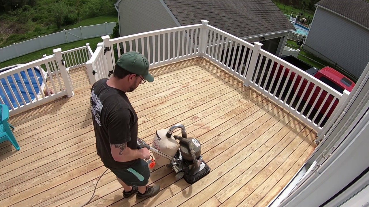 Deck Sanding Servcies